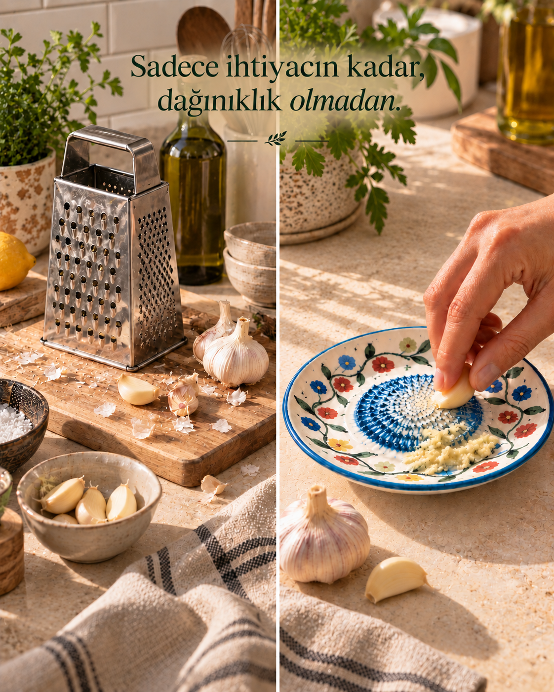 NarinSofra™ | Çok Amaçlı Seramik Rende Tabağı